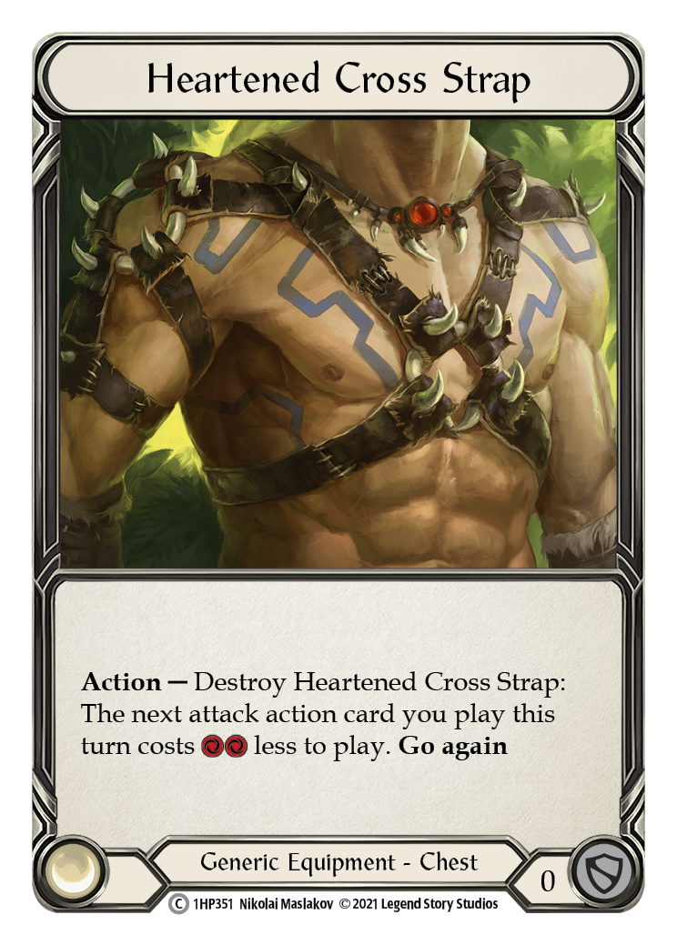 Heartened Cross Strap [1HP351] (History Pack 1) | Boutique FDB TCG