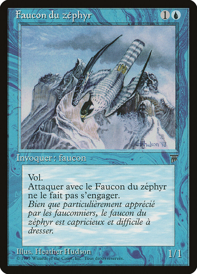 Zephyr Falcon (French) - "Faucon du zephyr" [Renaissance] | Boutique FDB TCG