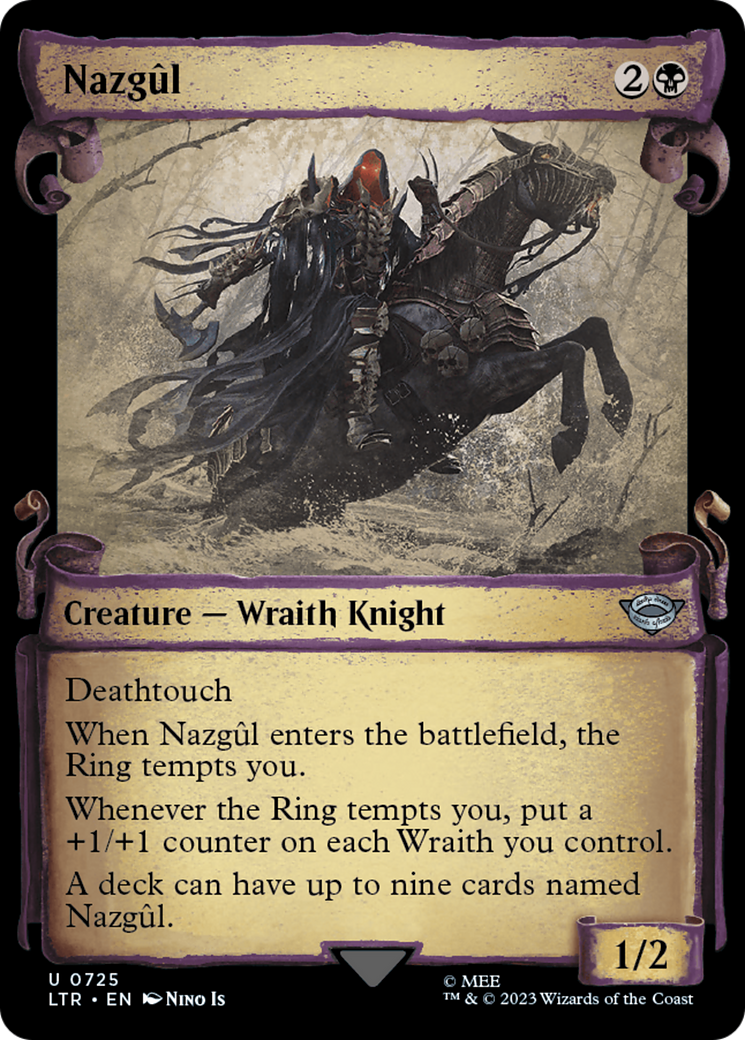 Nazgul (0725) [The Lord of the Rings: Tales of Middle-Earth Showcase Scrolls] | Boutique FDB TCG