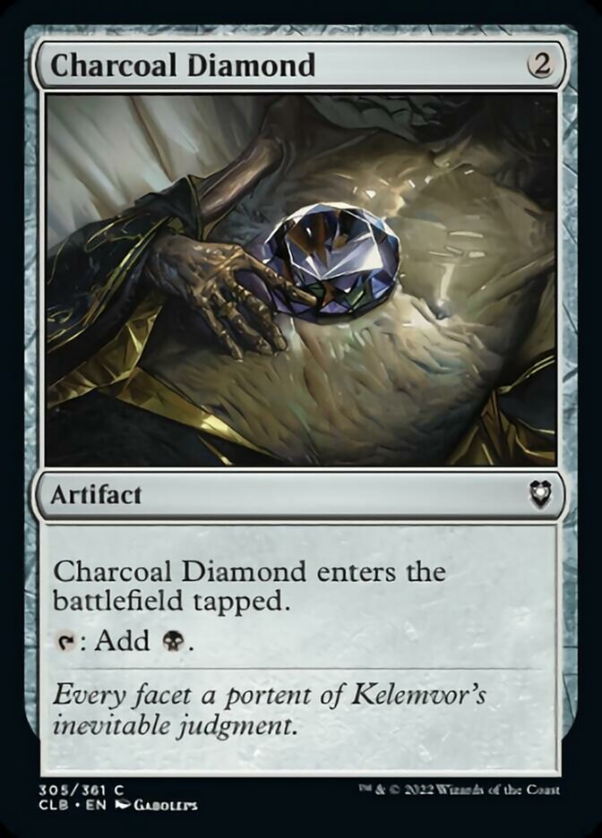 Charcoal Diamond [Commander Legends: Battle for Baldur's Gate] | Boutique FDB TCG