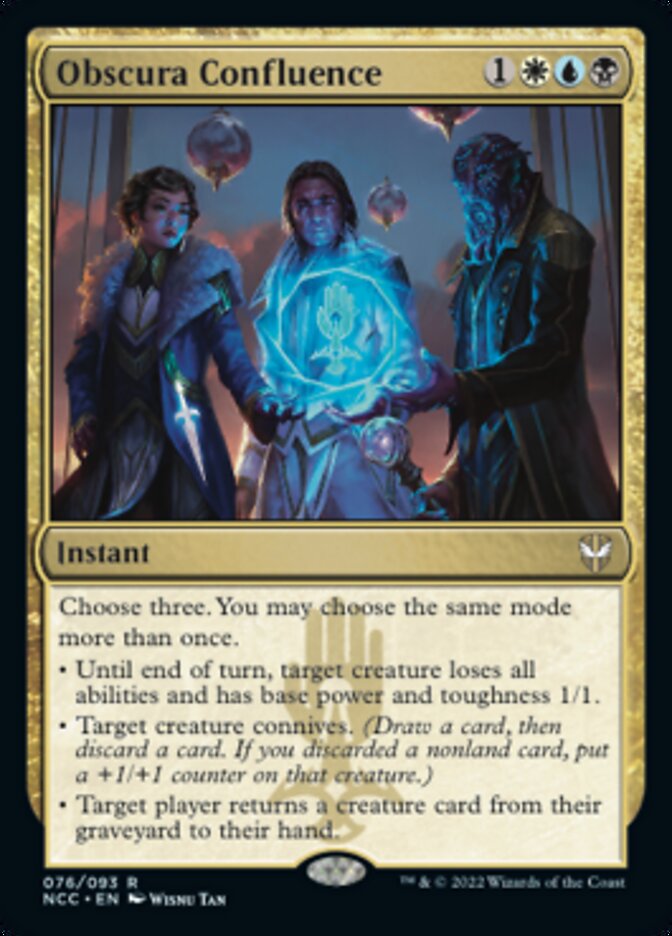 Obscura Confluence [Streets of New Capenna Commander] | Boutique FDB TCG