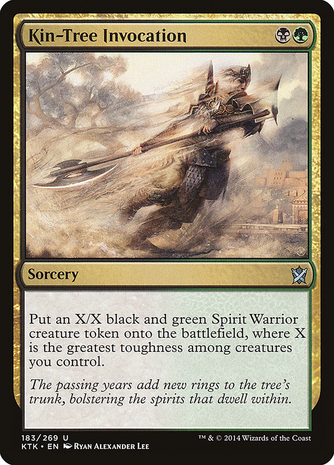 Kin-Tree Invocation [Khans of Tarkir] | Boutique FDB TCG