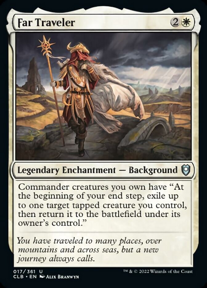 Far Traveler [Commander Legends: Battle for Baldur's Gate] | Boutique FDB TCG