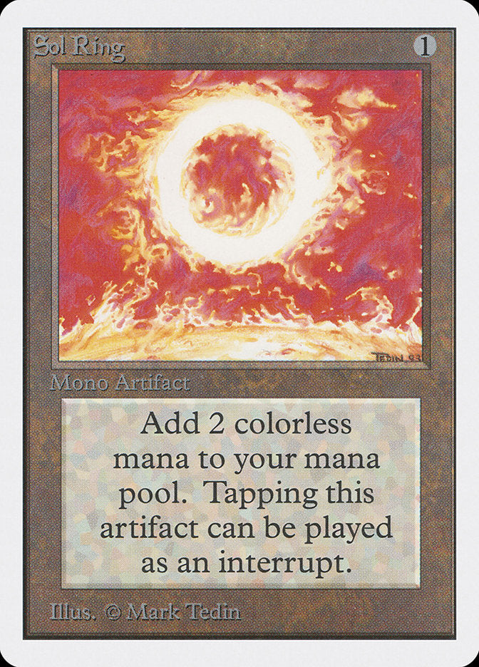 Sol Ring [Unlimited Edition] | Boutique FDB TCG