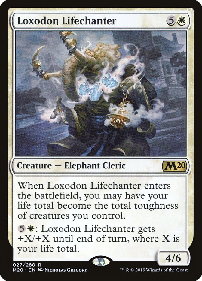 Loxodon Lifechanter [Core Set 2020] | Boutique FDB TCG