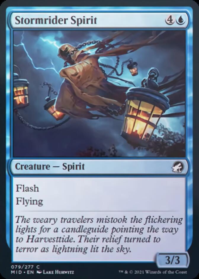 Stormrider Spirit [Innistrad: Midnight Hunt] | Boutique FDB TCG