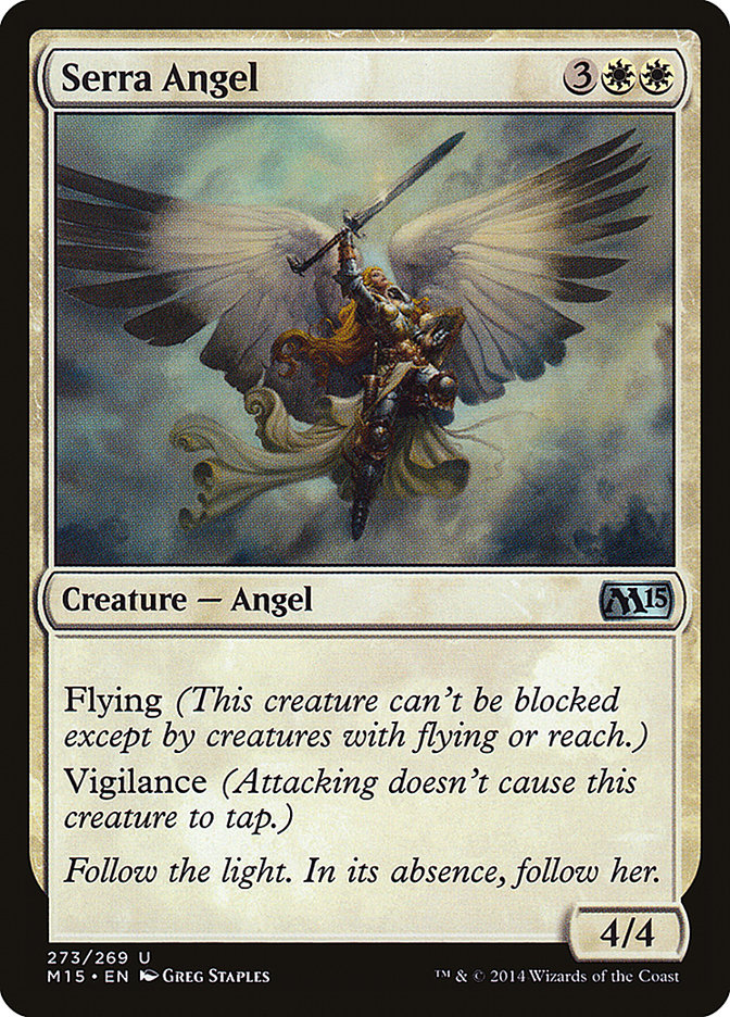 Serra Angel [Magic 2015] | Boutique FDB TCG