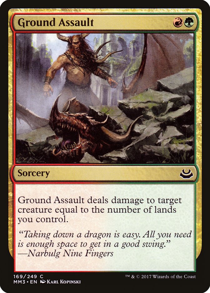 Ground Assault [Modern Masters 2017] | Boutique FDB TCG