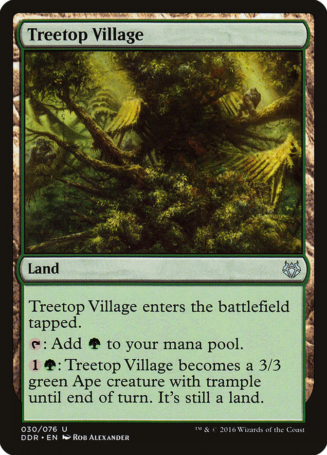 Treetop Village [Duel Decks: Nissa vs. Ob Nixilis] | Boutique FDB TCG