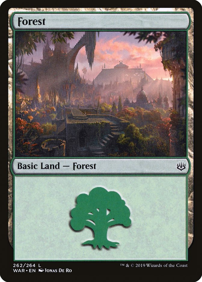Forest (262) [War of the Spark] | Boutique FDB TCG