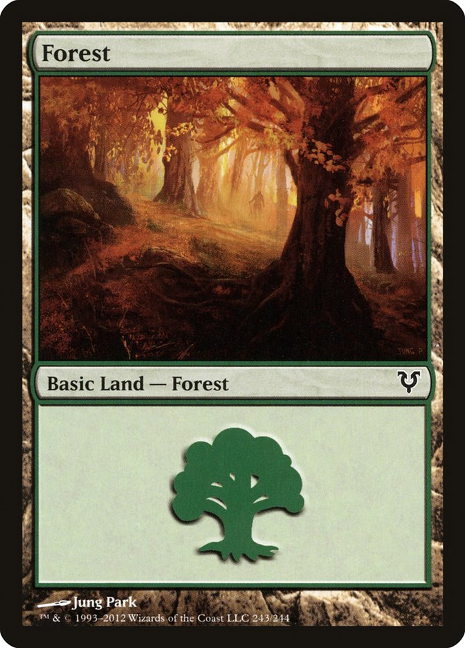 Forest (243) [Avacyn Restored] | Boutique FDB TCG