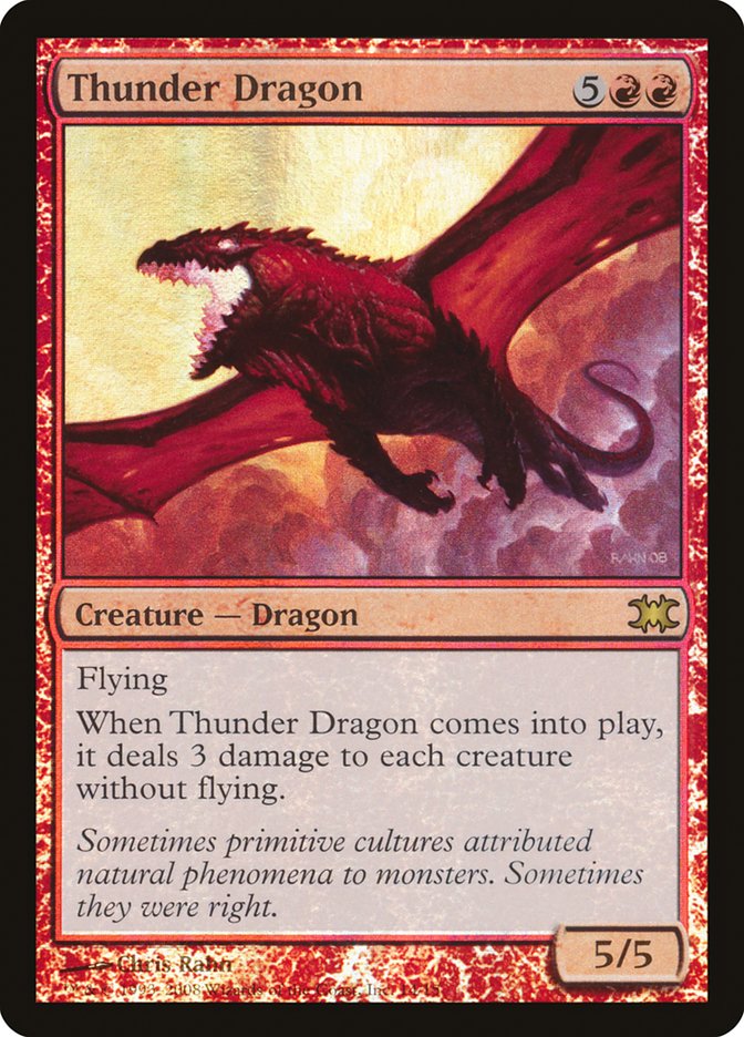 Thunder Dragon [From the Vault: Dragons] | Boutique FDB TCG