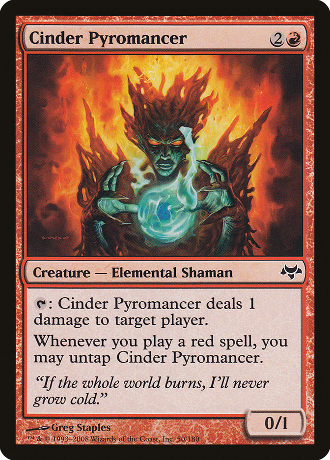 Cinder Pyromancer [Eventide] | Boutique FDB TCG