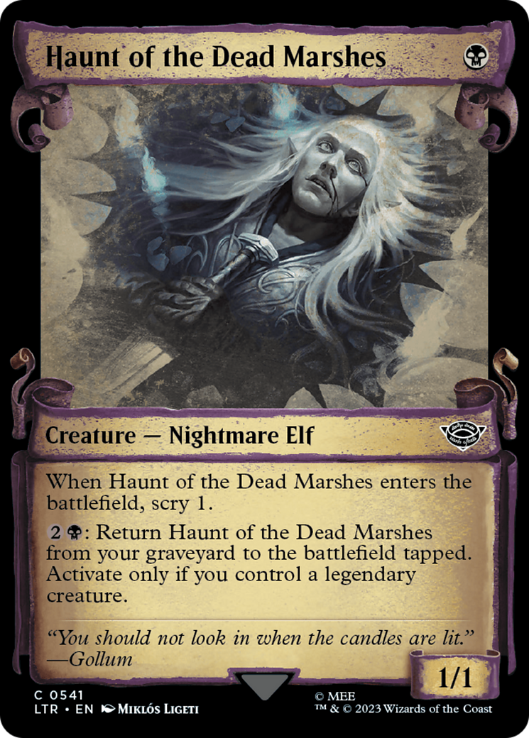 Haunt of the Dead Marshes [The Lord of the Rings: Tales of Middle-Earth Showcase Scrolls] | Boutique FDB TCG