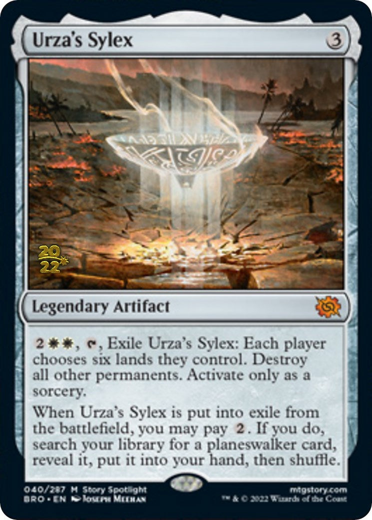 Urza's Sylex [The Brothers' War Prerelease Promos] | Boutique FDB TCG