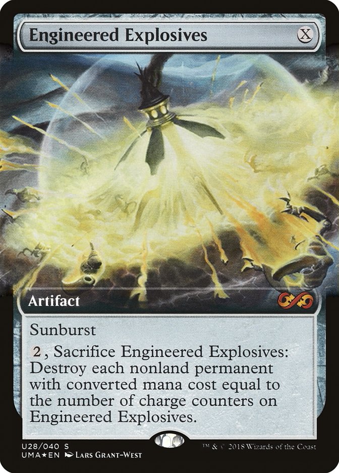 Engineered Explosives (Topper) [Ultimate Masters Box Topper] | Boutique FDB TCG