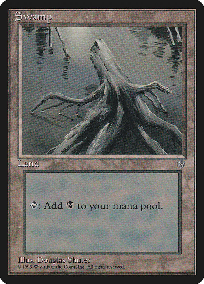 Swamp (375) [Ice Age] | Boutique FDB TCG