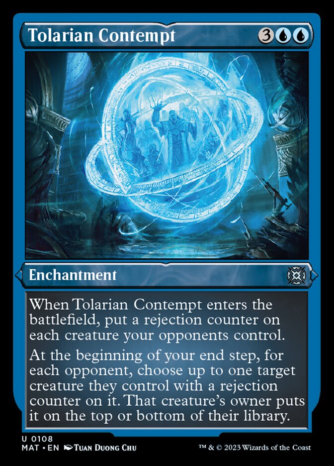 Tolarian Contempt (Foil Etched) [March of the Machine: The Aftermath] | Boutique FDB TCG