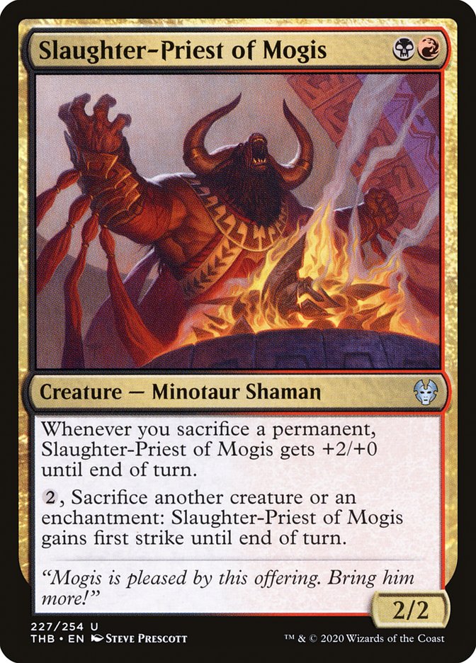 Slaughter-Priest of Mogis [Theros Beyond Death] | Boutique FDB TCG