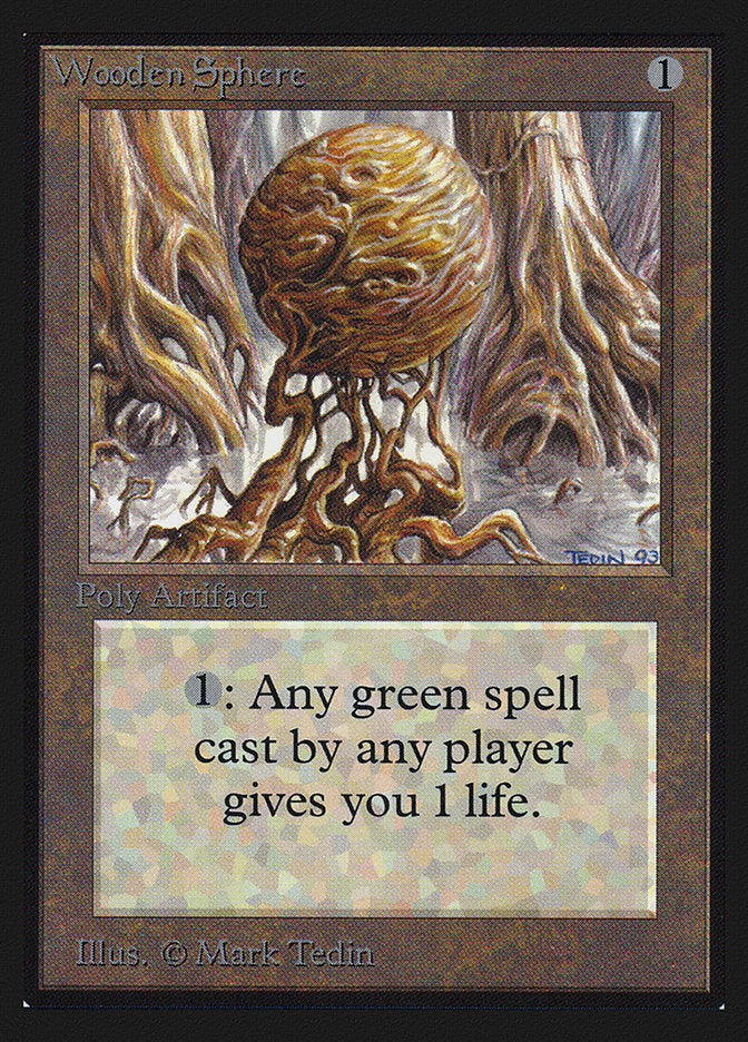 Wooden Sphere [International Collectors' Edition] | Boutique FDB TCG