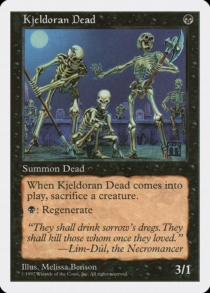 Kjeldoran Dead [Fifth Edition] | Boutique FDB TCG