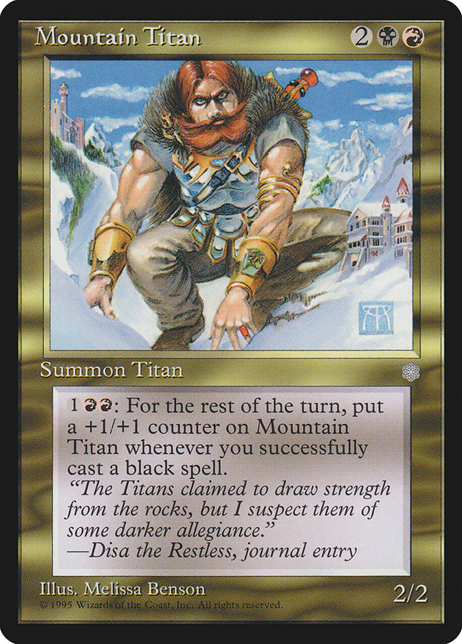 Mountain Titan [Ice Age] | Boutique FDB TCG