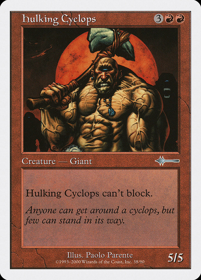 Hulking Cyclops [Beatdown] | Boutique FDB TCG