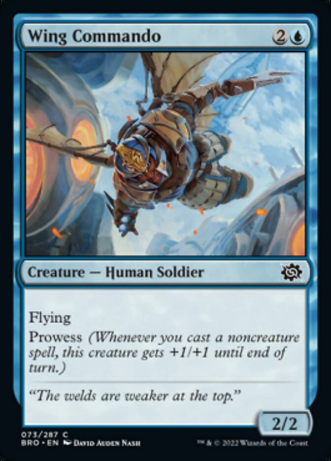 Wing Commando [The Brothers' War] | Boutique FDB TCG