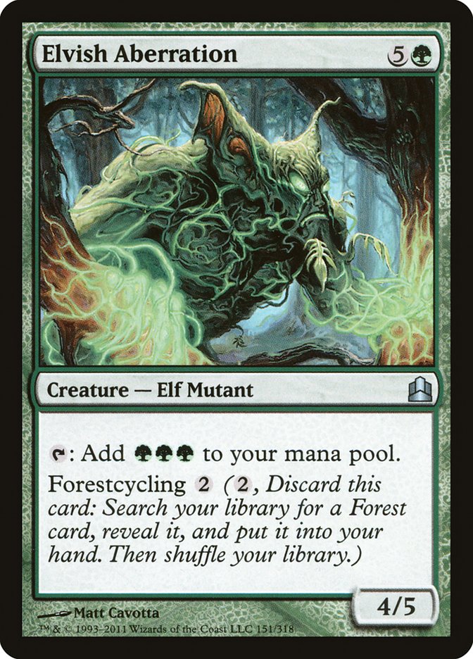 Elvish Aberration [Commander 2011] | Boutique FDB TCG