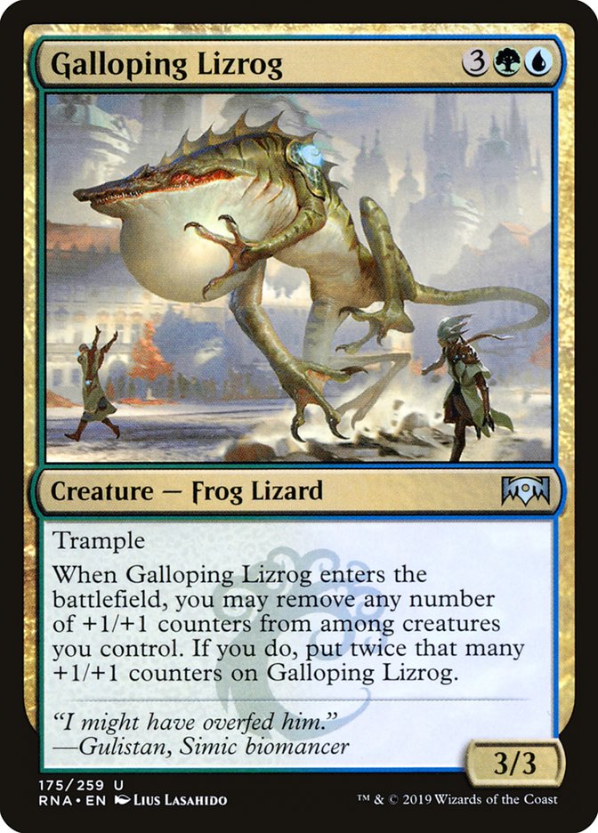 Galloping Lizrog [Ravnica Allegiance] | Boutique FDB TCG