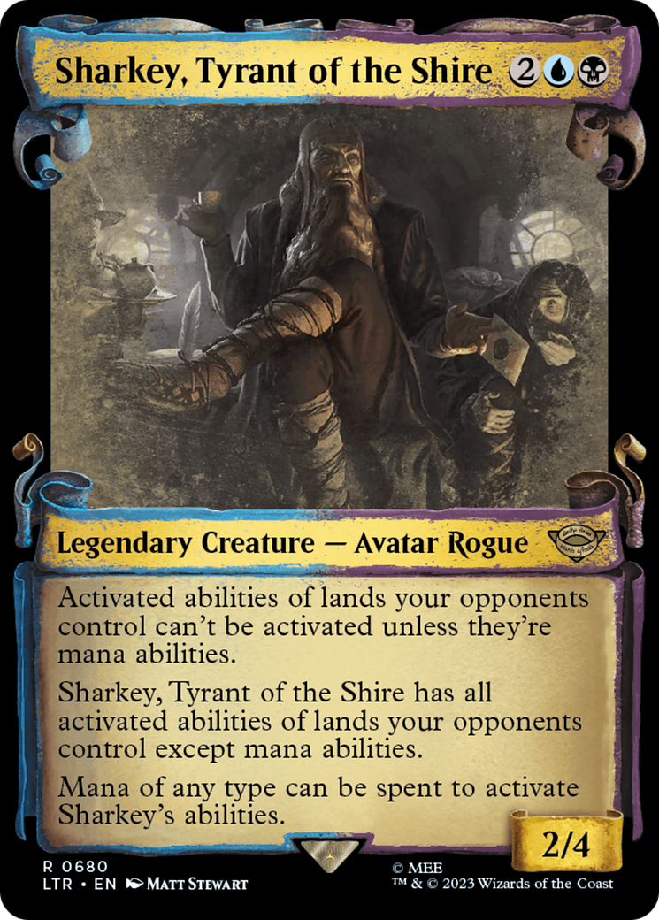 Sharkey, Tyrant of the Shire [The Lord of the Rings: Tales of Middle-Earth Showcase Scrolls] | Boutique FDB TCG