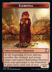 Elemental (018) // Copy Double-Sided Token [Streets of New Capenna Commander Tokens] | Boutique FDB TCG