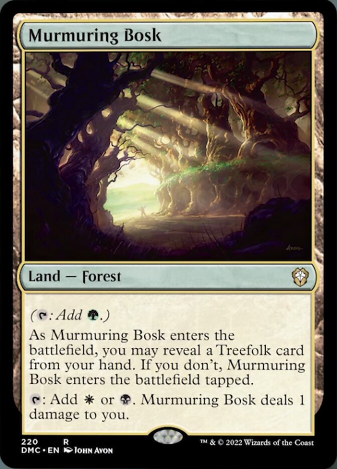 Murmuring Bosk [Dominaria United Commander] | Boutique FDB TCG