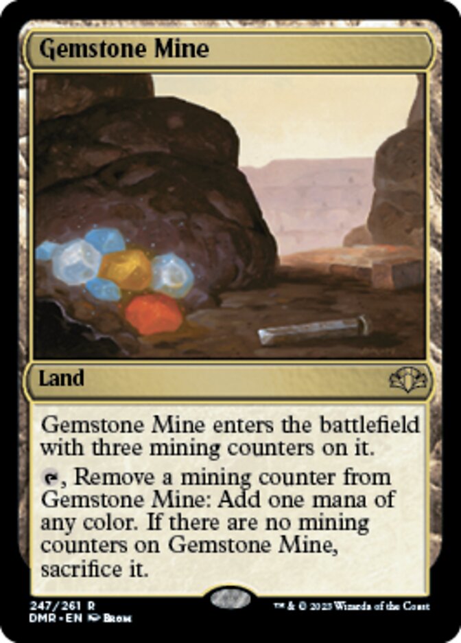 Gemstone Mine [Dominaria Remastered] | Boutique FDB TCG