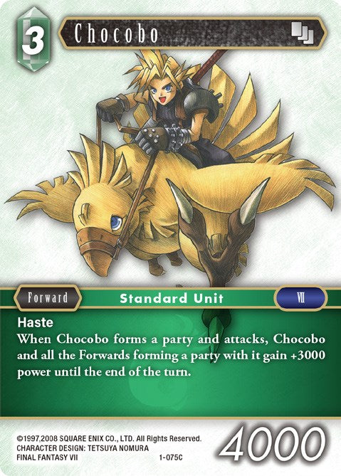 Chocobo [Opus I] | Boutique FDB TCG