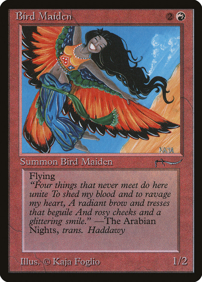 Bird Maiden (Dark Mana Cost) [Arabian Nights] | Boutique FDB TCG