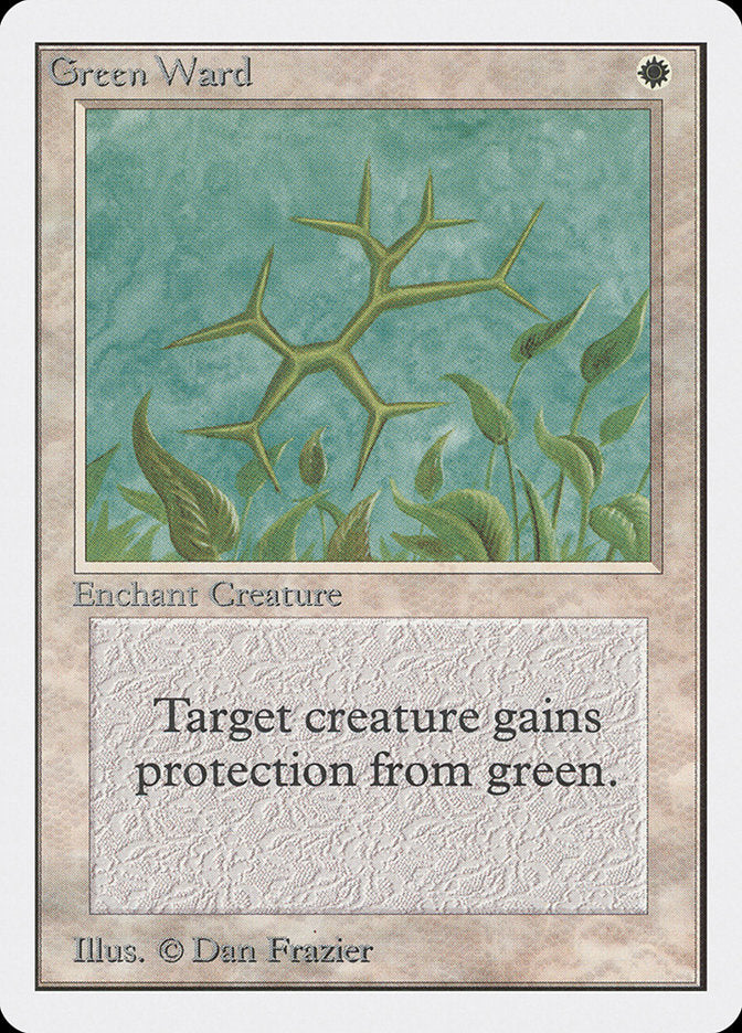 Green Ward [Unlimited Edition] | Boutique FDB TCG