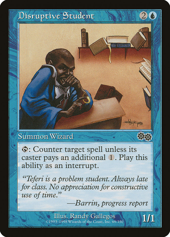 Disruptive Student [Urza's Saga] | Boutique FDB TCG