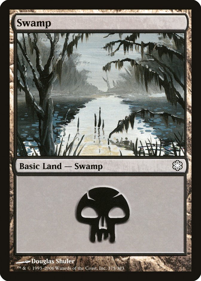 Swamp (375) [Coldsnap Theme Decks] | Boutique FDB TCG