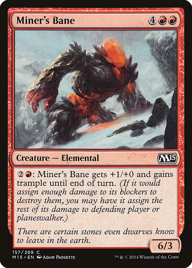 Miner's Bane [Magic 2015] | Boutique FDB TCG
