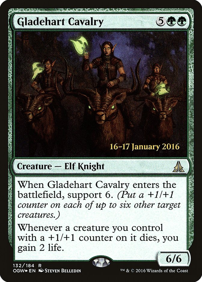 Gladehart Cavalry [Oath of the Gatewatch Prerelease Promos] | Boutique FDB TCG