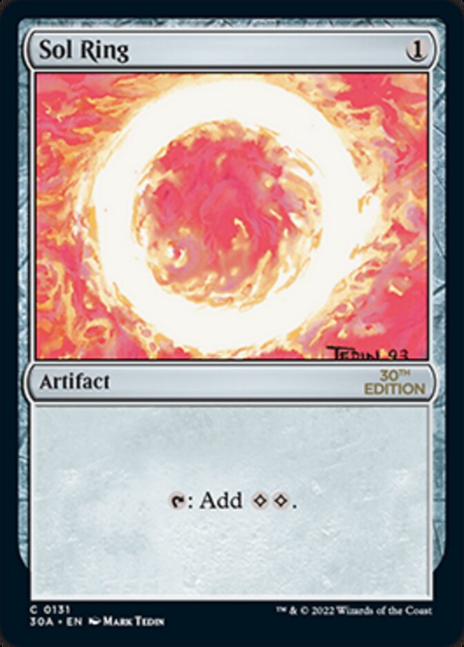 Sol Ring (131) [30th Anniversary Edition] | Boutique FDB TCG