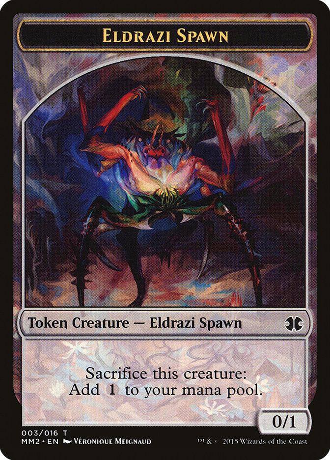 Eldrazi Spawn Token (003/016) [Modern Masters 2015 Tokens] | Boutique FDB TCG