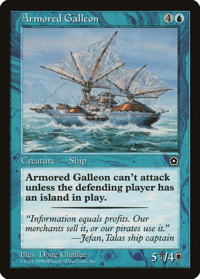 Armored Galleon [Portal Second Age] | Boutique FDB TCG