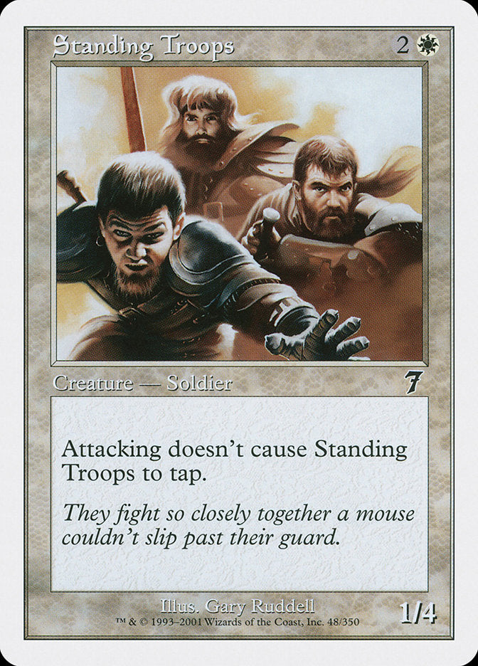 Standing Troops [Seventh Edition] | Boutique FDB TCG
