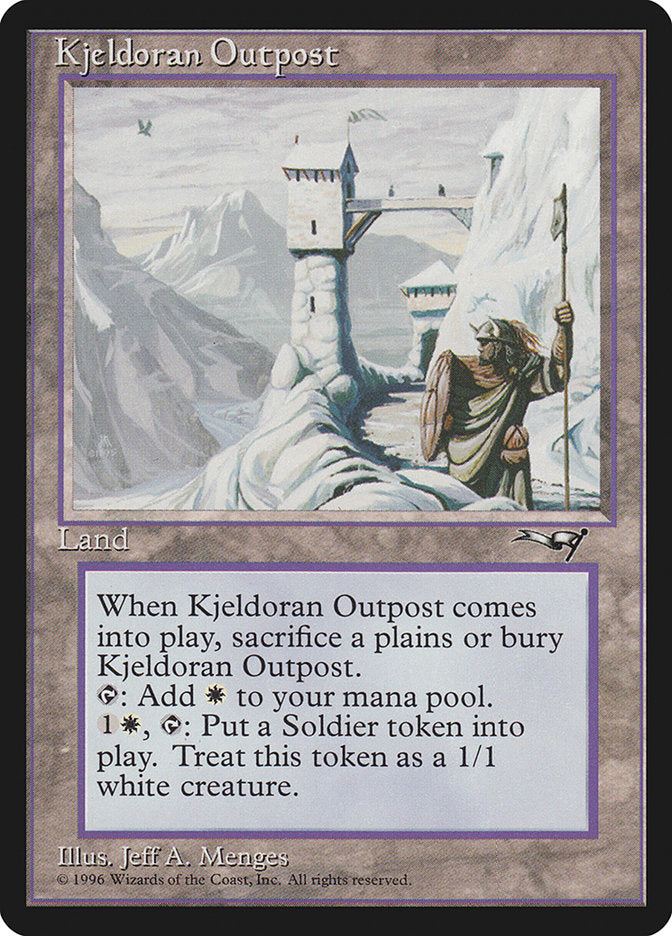 Kjeldoran Outpost [Alliances] | Boutique FDB TCG