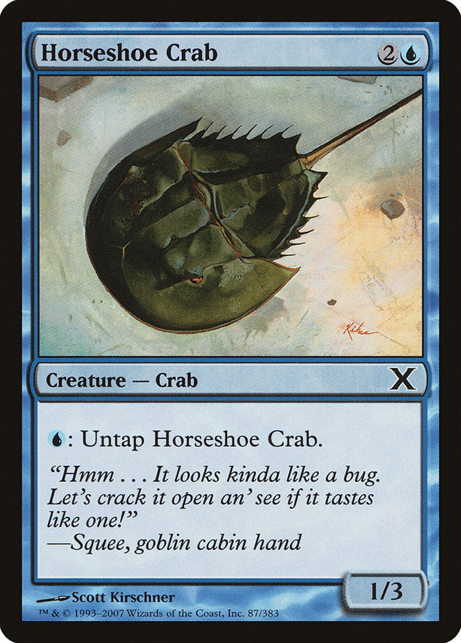 Horseshoe Crab [Tenth Edition] | Boutique FDB TCG
