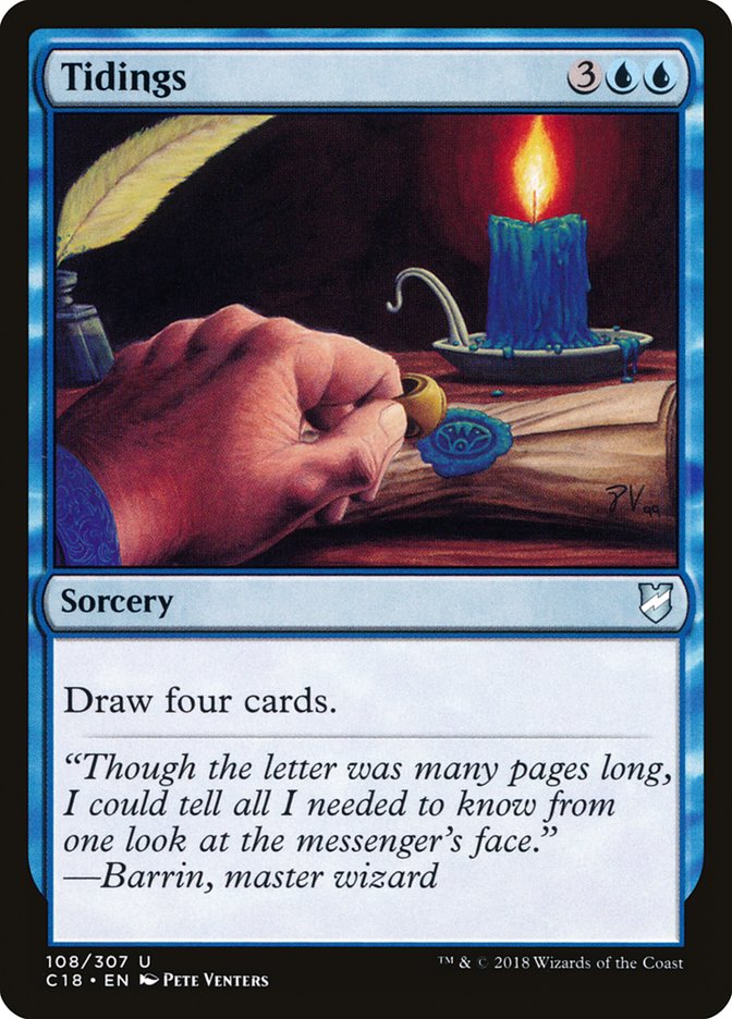 Tidings [Commander 2018] | Boutique FDB TCG