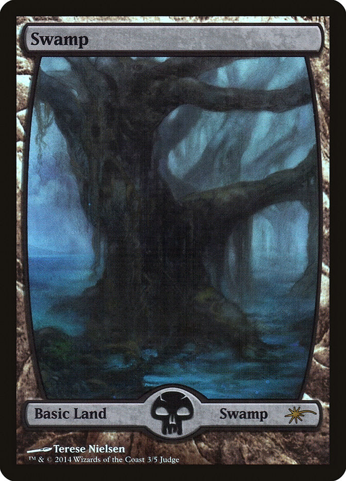 Swamp (3★) [Judge Gift Cards 2014] | Boutique FDB TCG