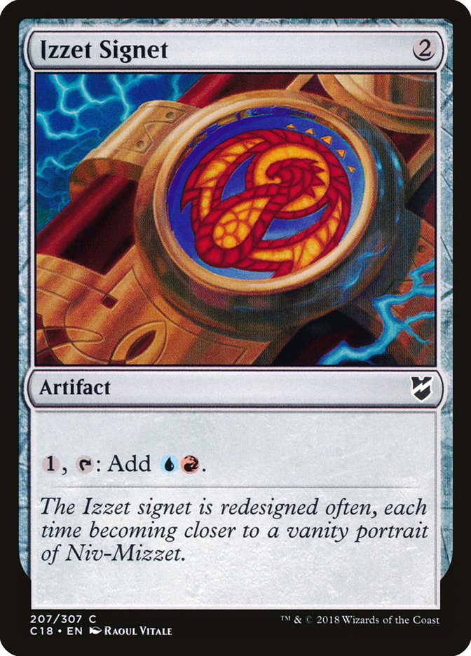 Izzet Signet [Commander 2018] | Boutique FDB TCG
